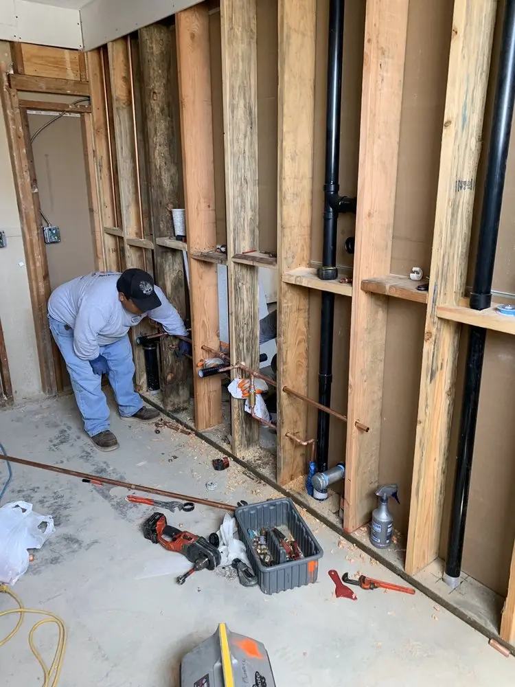 Commercial rough-in plumbing for Gas Line Repair in Casa Loma